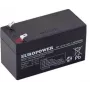 EUROPOWER EP 1.2-12 AGM-akku 12V 1,2Ah (6-9 vuoden käyttöikä)