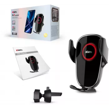Xblitz FX1 Classic autopuhelinteline – kojelauta- ja tuulilasiteline imukupilla