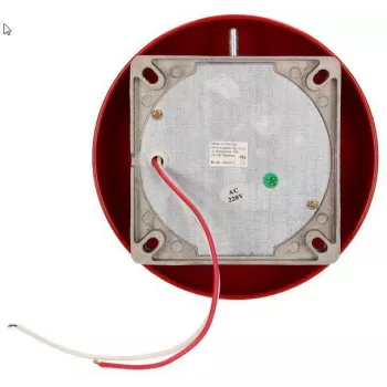 ORNO OR-DP-ML-131 koulukello 230V AC 85dB punainen teräs