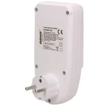 ORNO OR-WAT-435 wattimittari energiamittari näytöllä