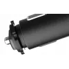 MBG Line HC67C kaksinkertainen savukkeensytyttimen jakaja 3 USB-A-liitännällä, 120 W, musta