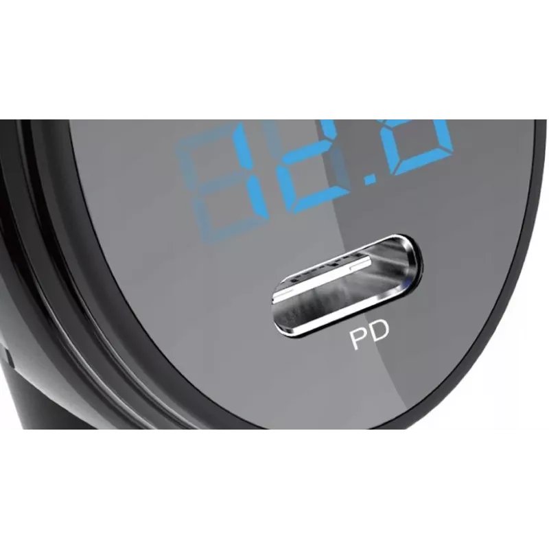 MBG Line HC67C kaksinkertainen savukkeensytyttimen jakaja 3 USB-A-liitännällä, 120 W, musta