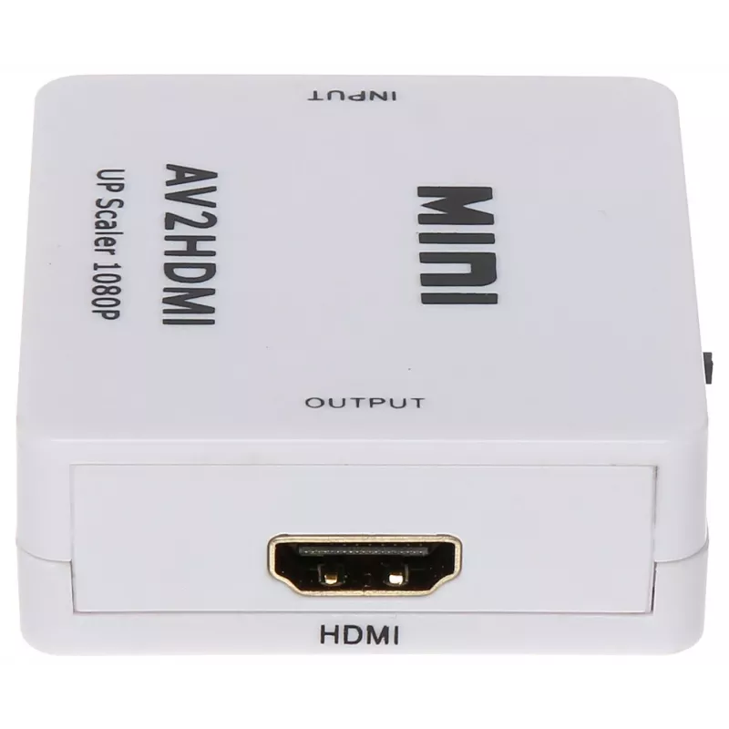 DELTA AV-HDMI-muunnin musta