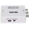 DELTA AV-HDMI-muunnin musta