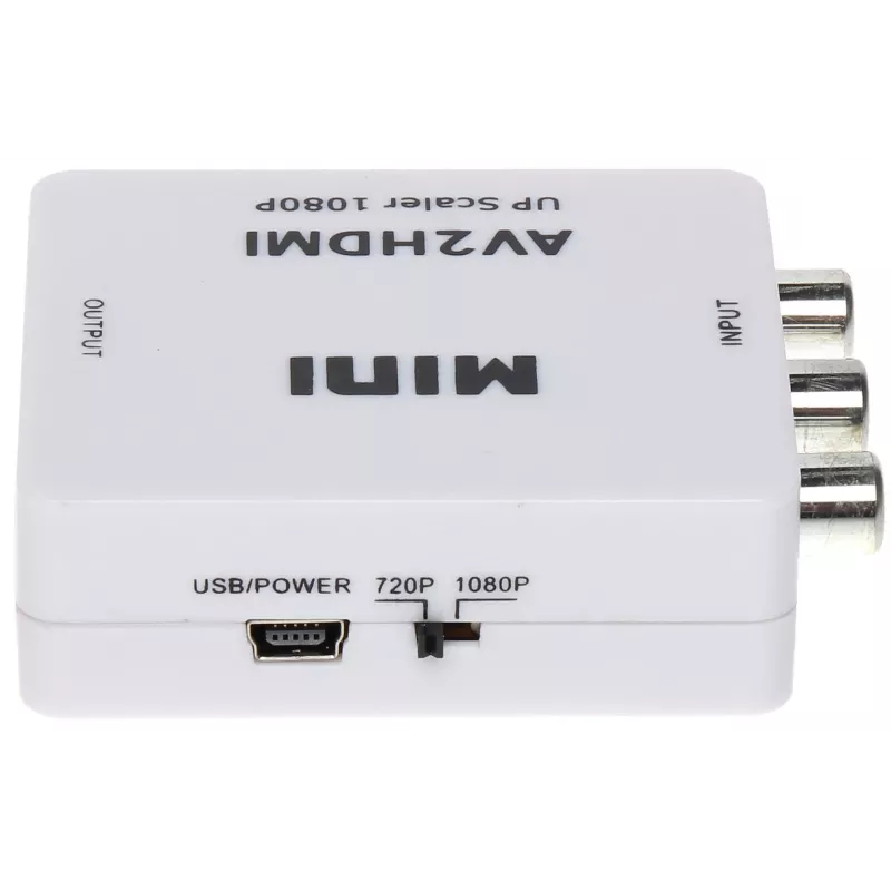 DELTA AV-HDMI-muunnin musta