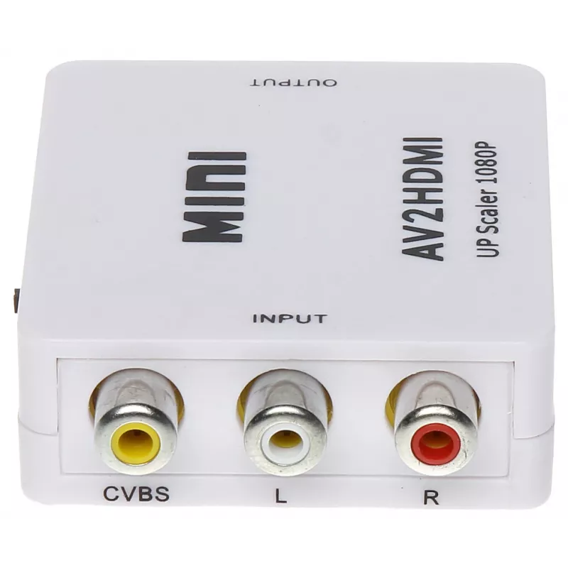 DELTA AV-HDMI-muunnin musta
