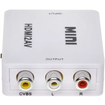 DELTA HDMI-AV-muunnin - musta