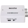 DELTA HDMI-AV-muunnin - musta