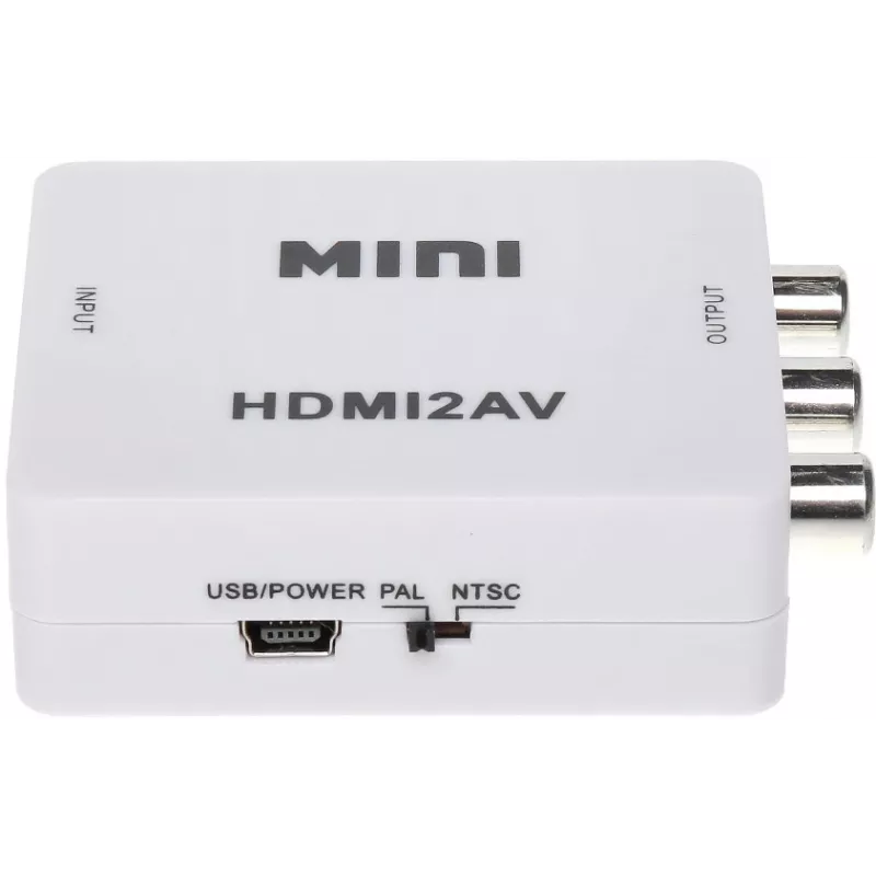 DELTA HDMI-AV-muunnin - musta