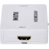DELTA HDMI-AV-muunnin - musta