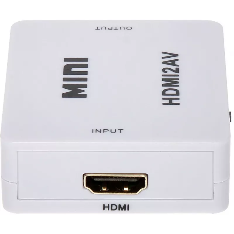 DELTA HDMI-AV-muunnin - musta