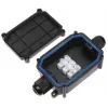 DELTA PUH-3PK uppoasennettava jakorasia pinta-asennus valkoinen IP20