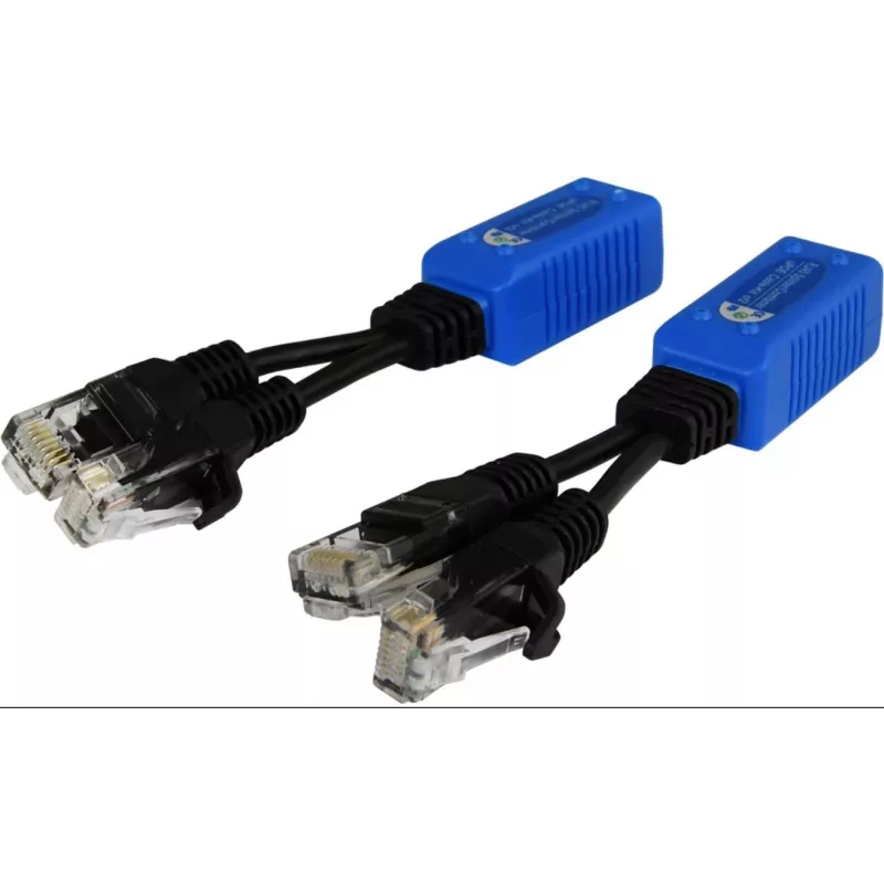Pulsar P-POE2 passiivinen PoE-splitteri 2x RJ45 uros 1x RJ45 naaras