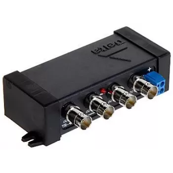 DELTA TR-4P/70 4-kanavainen passiivinen videobalun / muuntaja AHD/TVI/CVI/CVBS enintään 70m