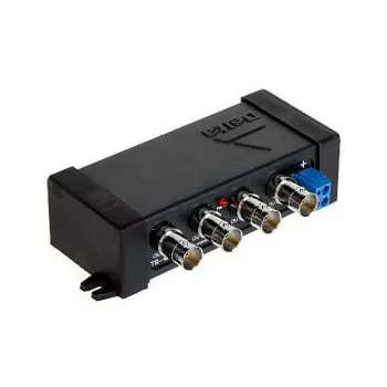 DELTA TR-4P/70 4-kanavainen passiivinen videobalun / muuntaja AHD/TVI/CVI/CVBS enintään 70m