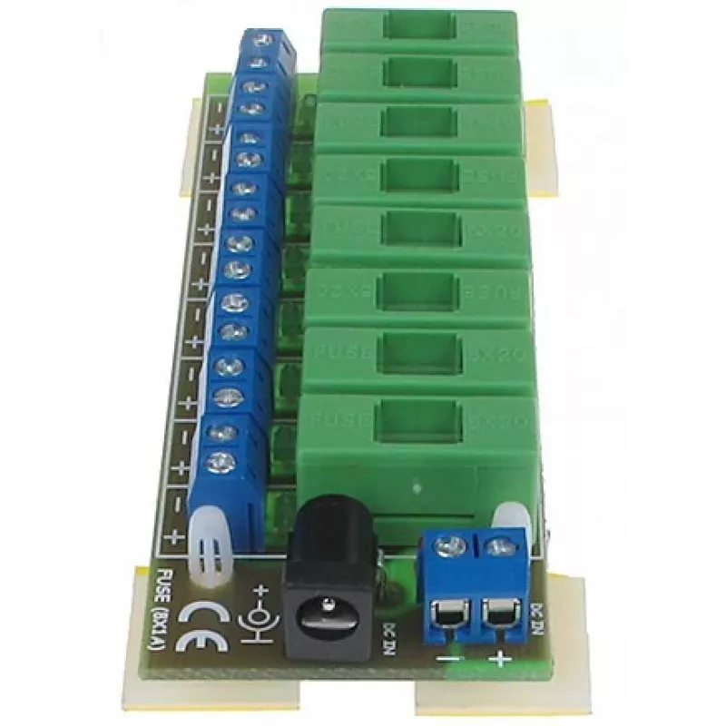 DELTA LZ-8/E virranjakoyksikkö, 8 lähtöä, 10-30V DC, 8A, ruuviliitin