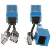 DELTA AD-UTP-2W/WG RJ45 UTP splitteri-adapteri 2x RJ45 naaras