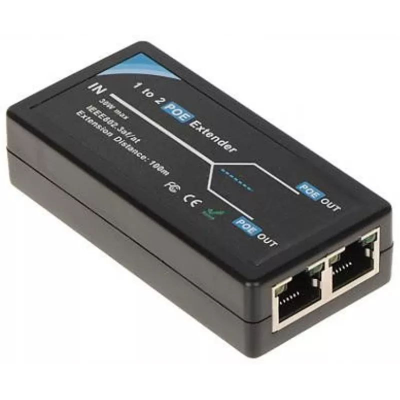 DELTA PoE-jatko PFT1320 3-porttinen