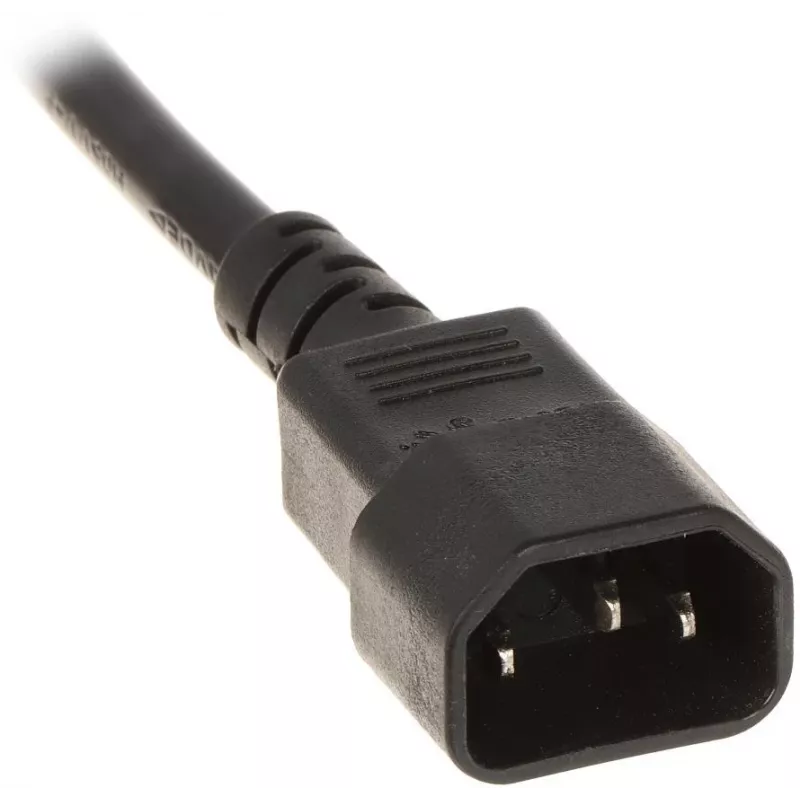 DELTA PD-8/R-IEC pistorasia 8 pistorasiaa ylijännitesuojaus 230V 10A musta