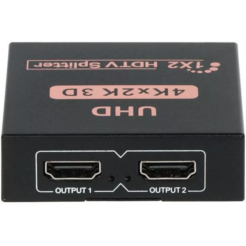 DELTA HDMI-splitteri 1x2 4K 30Hz HDMI-SP-1/2KF-V3