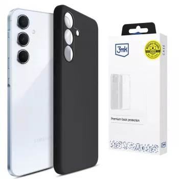 3MK PROTECTION Samsung Galaxy A55 5G - 3mk Hardy Mellow kotelo musta