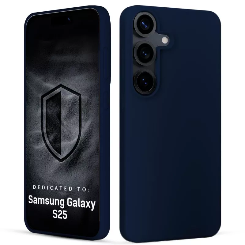 3MK PROTECTION Samsung Galaxy S25 - 3mk Hardy Mellow kotelo tummansininen