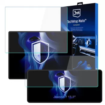 3MK PROTECTION Jaecoo 7 13.2 tuumaa 2024- 3mk TechWrap Matta 2in1 näytönsuojasarja (keskusnäyttö + mittaristo)