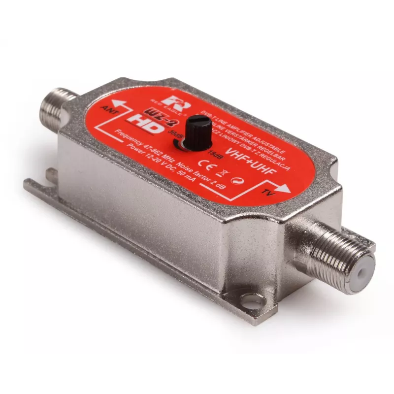 Red Eagle WZ-2 linjavahvistin 20 dB 47-694 MHz F-liitin sisä DVB-T/T2