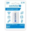 EVERACTIVE 16340 3.7V 700mAh ladattava Li-Ion-akku suojapiirillä (1 kpl)