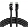 EVERACTIVE USB-C–USB-C-kaapeli CBB-1PDRS 100 cm 48V 5A 240W RGB LED