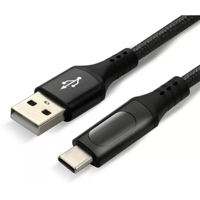 everActive CBB-2CBL USB-A/USB-C LCD-kaapeli 200cm 3A