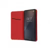 OEM flip-suojakotelo iPhone 17 Pro / 18 Pro Smart Pro Book nahka burgundinpunainen