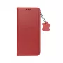 OEM flip-suojakotelo iPhone 17 Pro / 18 Pro Smart Pro Book nahka burgundinpunainen