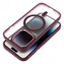 OEM kotelo iPhone 17 Pro Max Matte Mag Cover MagSafe-yhteensopiva punainen