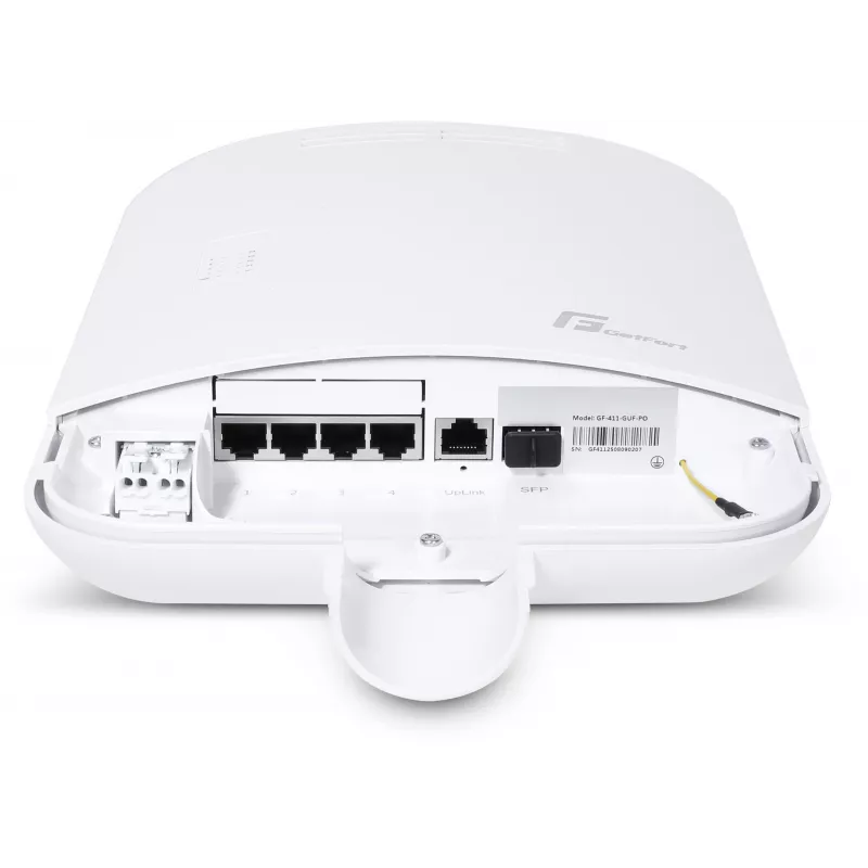 GETFORT GF-411-GUF-PO teollinen ulko-PoE-kytkin 4GE+1GE+1SFP IP65