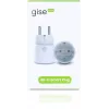 GISE SP-02 älykäs Wi-Fi-pistorasia energianseurannalla, 16A, 3680W, Tuya-yhteensopiva