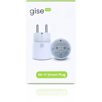 GISE SP-02 älykäs Wi-Fi-pistorasia energianseurannalla, 16A, 3680W, Tuya-yhteensopiva