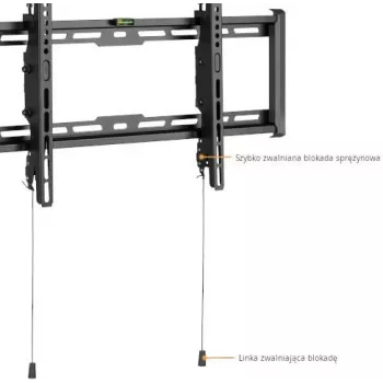 GETFORT GF-T3780-75 kallistettava TV-seinäteline LED/LCD 37-80