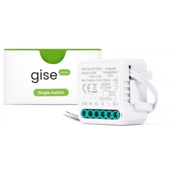 GISE älykäs yksikanavainen jännitteetön matalajännite-WiFi-relemoduuli | Tuya | GSS-WF-DRDC