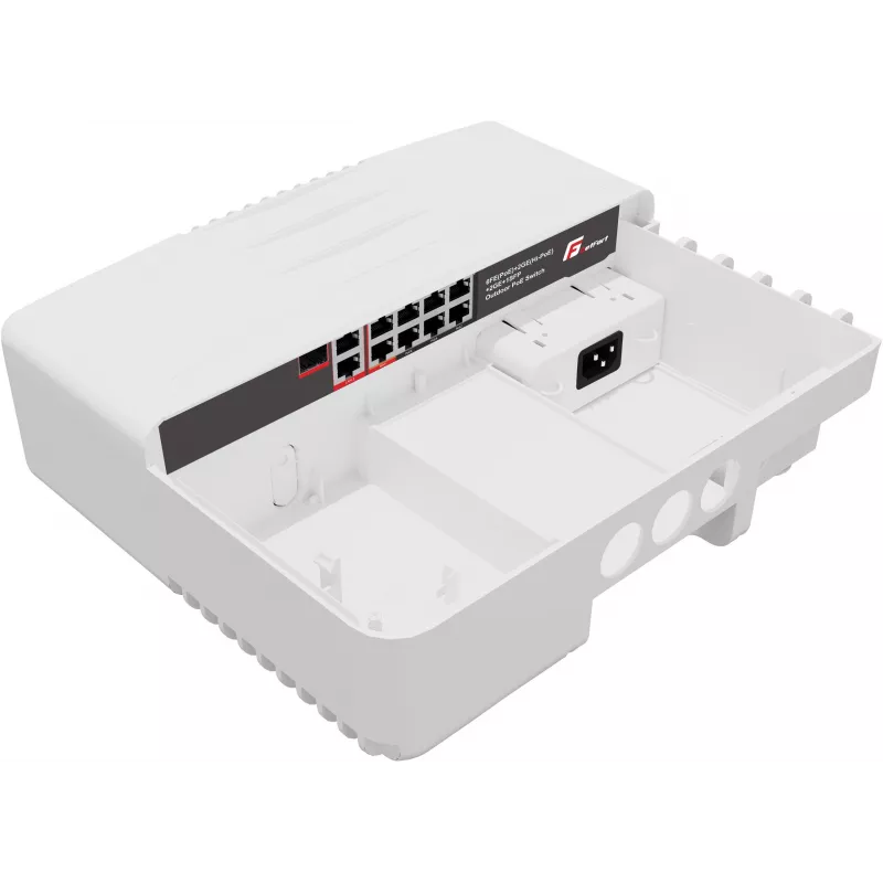 GETFORT GF-6221-GGUF-PO teollinen ulko-PoE-kytkin 6FE+2GE+2GB+1SFP IP65