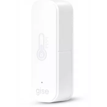 GISE älykäs lämpötila- ja kosteusanturi Wi-Fi valkoinen | Tuya | GTHS-WF-01-W