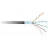GETFORT Cat.6 F/UTP PVC sisäverkkojohto, musta, 305m