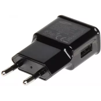 DELTA USB-verkkolaturi 5V 2A musta