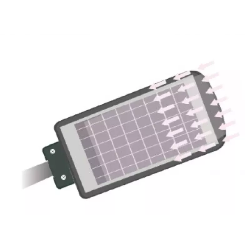 VOLT POLSKA aurinkovalaisin JOCKER 120 + 12W paneeli + kaukosäädin