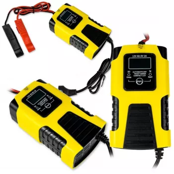 Volt Polska automaattinen akkulaturi 12V 4A / 6V 2A LCD