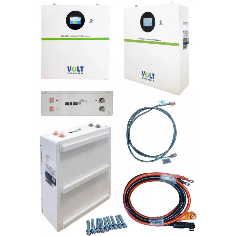 Volt Polska Ultra-5 25.6V 200Ah 100A LiFePO4 energianvarastointi