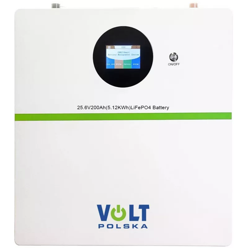 Volt Polska Ultra-5 25.6V 200Ah 100A LiFePO4 energianvarastointi