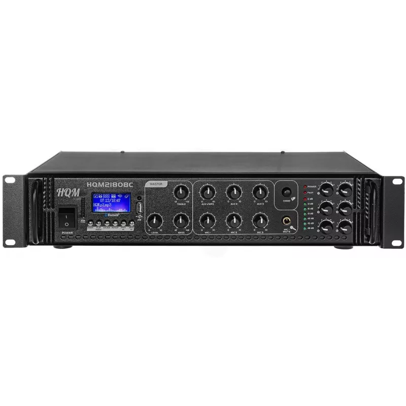 HQM 3407 FM/MP3/BLUETOOTH radiovahvistin 180W