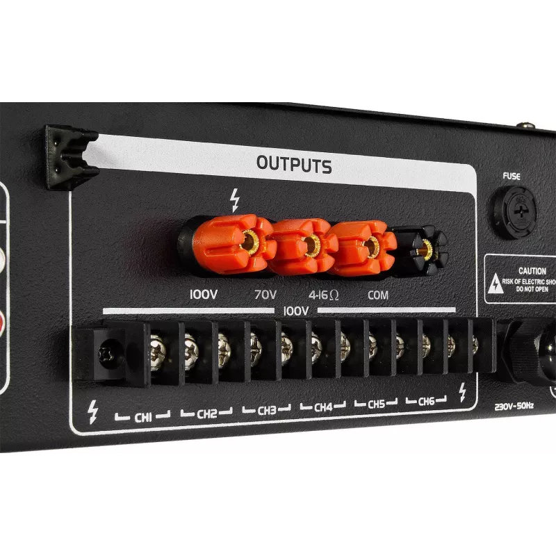 HQM HQM2650B FM/MP3/BLUETOOTH radiovahvistin 650W