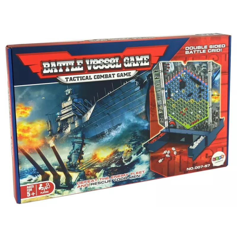 LEAN TOYS strategiapeli laivojen upotus